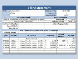 Difference Between Billing Invoice And Statement Of Account