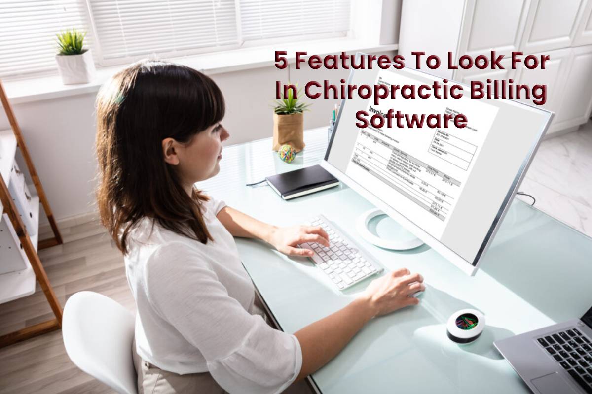 Chiropractic computer software