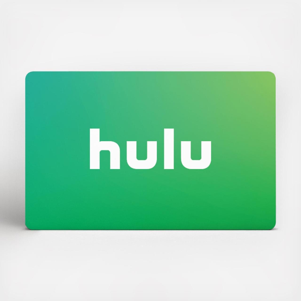 Hulu, Hulu Gift Card - Zola Hulu, Hulu Gift Card - Zola