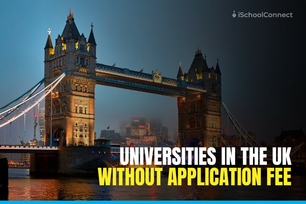 Online colleges without application fee