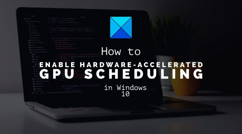 Hardware Accelerated GPU Scheduling: Turn it On or Off?