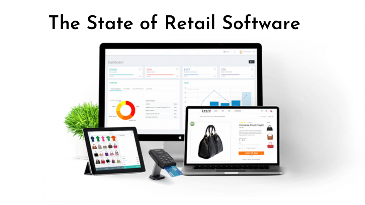 Retail store computer software