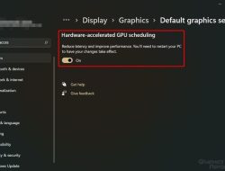 hardware accelerated gpu scheduling Enhancing Performance