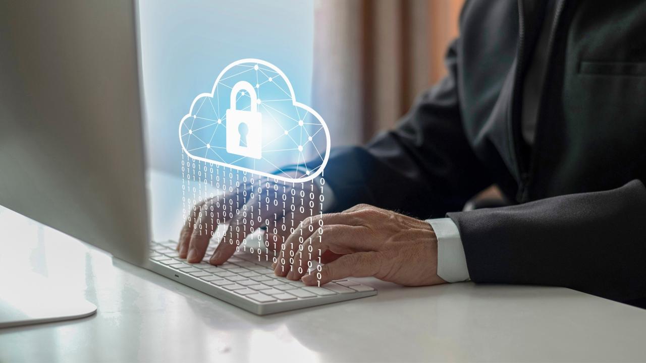 Security of cloud computing