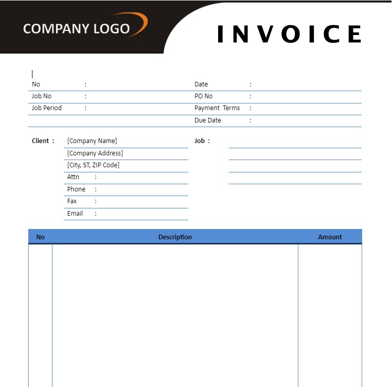 How to Create a Bill Book Format in Word India for New Invoices - New ...