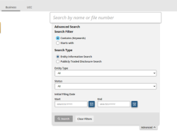California Secretary of State Business Search Overview