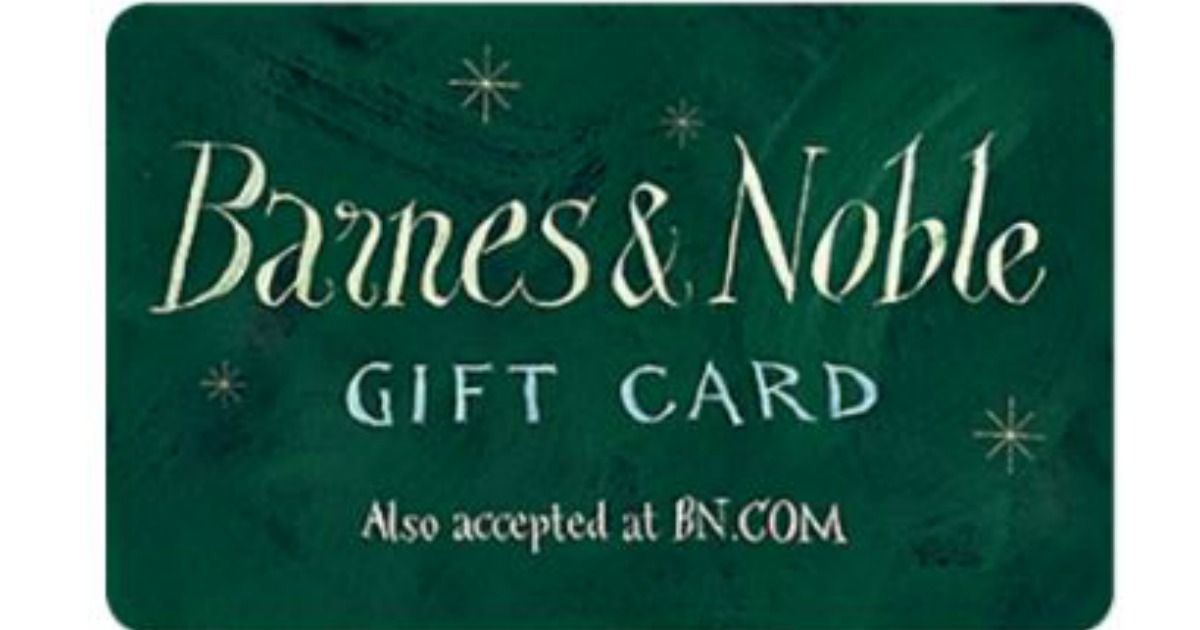Barnes and noble gift card redemption