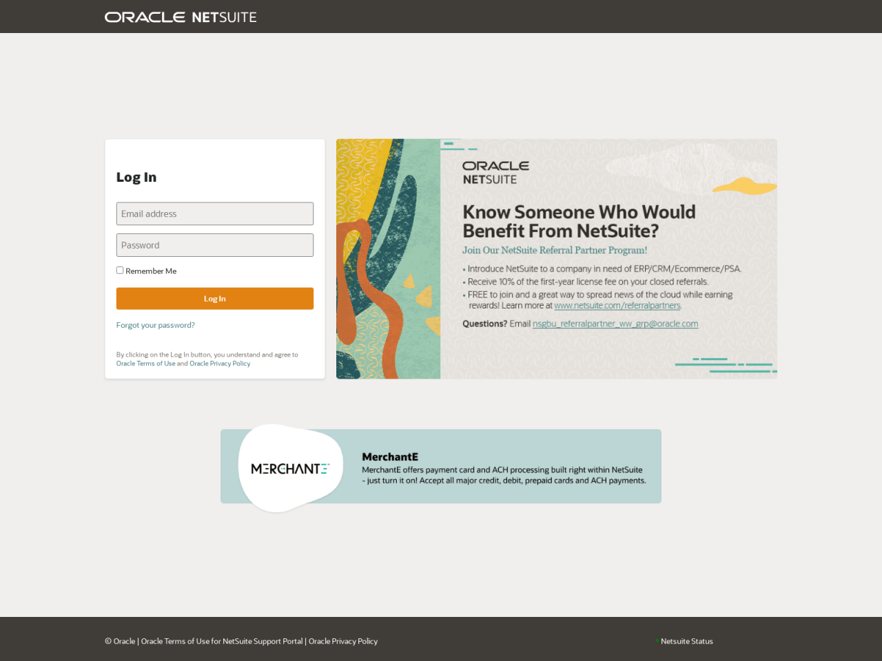 Netsuite applications