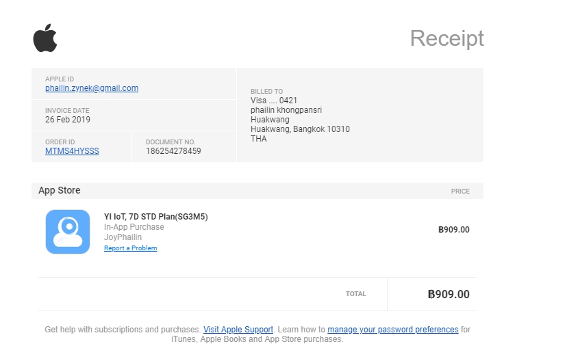 Apple digital receipt - Apple Community