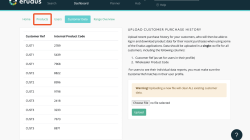 Managing Your Customer Purchase History - Erudus Knowledge Base