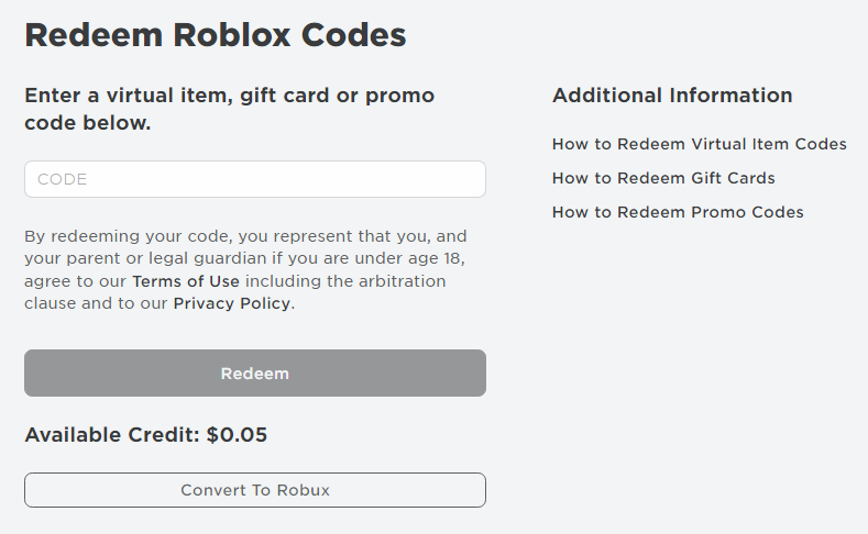 Redeem Roblox Card Robux | Roblox Wiki | Fandom