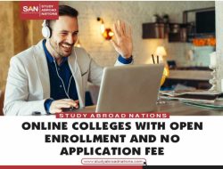 Online University No Application Fee Offers Accessible Education