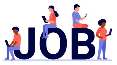 Search job, find vacancy, employment, go to career. People seek ...