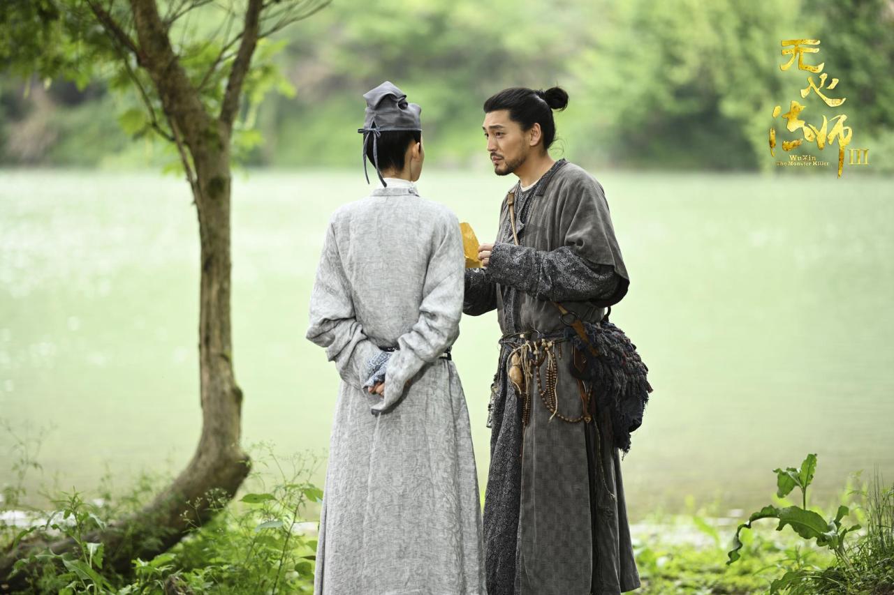 今日份@韩东君ElvisHan @陈瑶Sebrina @隋栐良就是隋咏良 剧照至