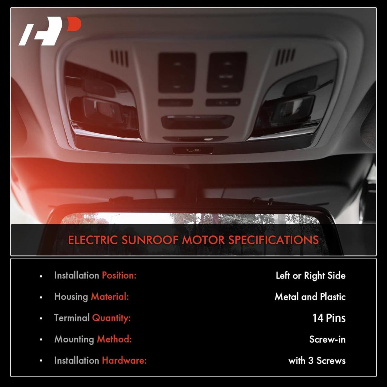 Sunroof motor replacement ford explorer