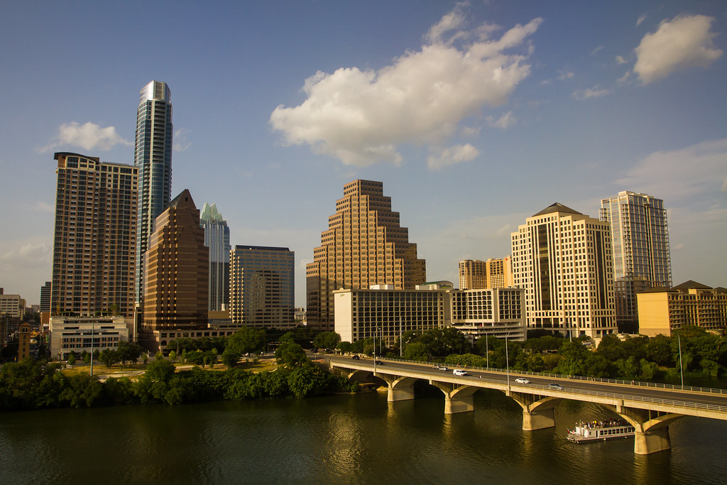 Austin Skyline and Congress Street Bridge | Downtown Austin … | Flickr