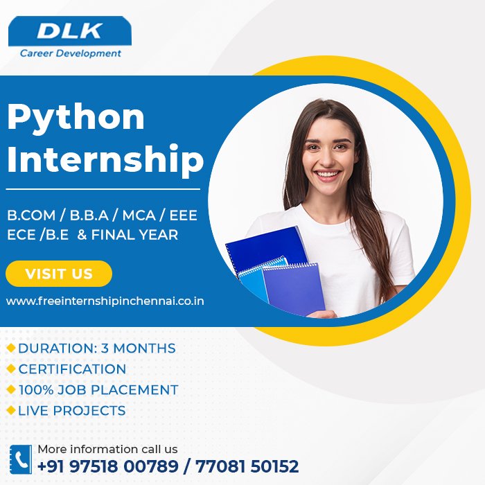 Internship in software development