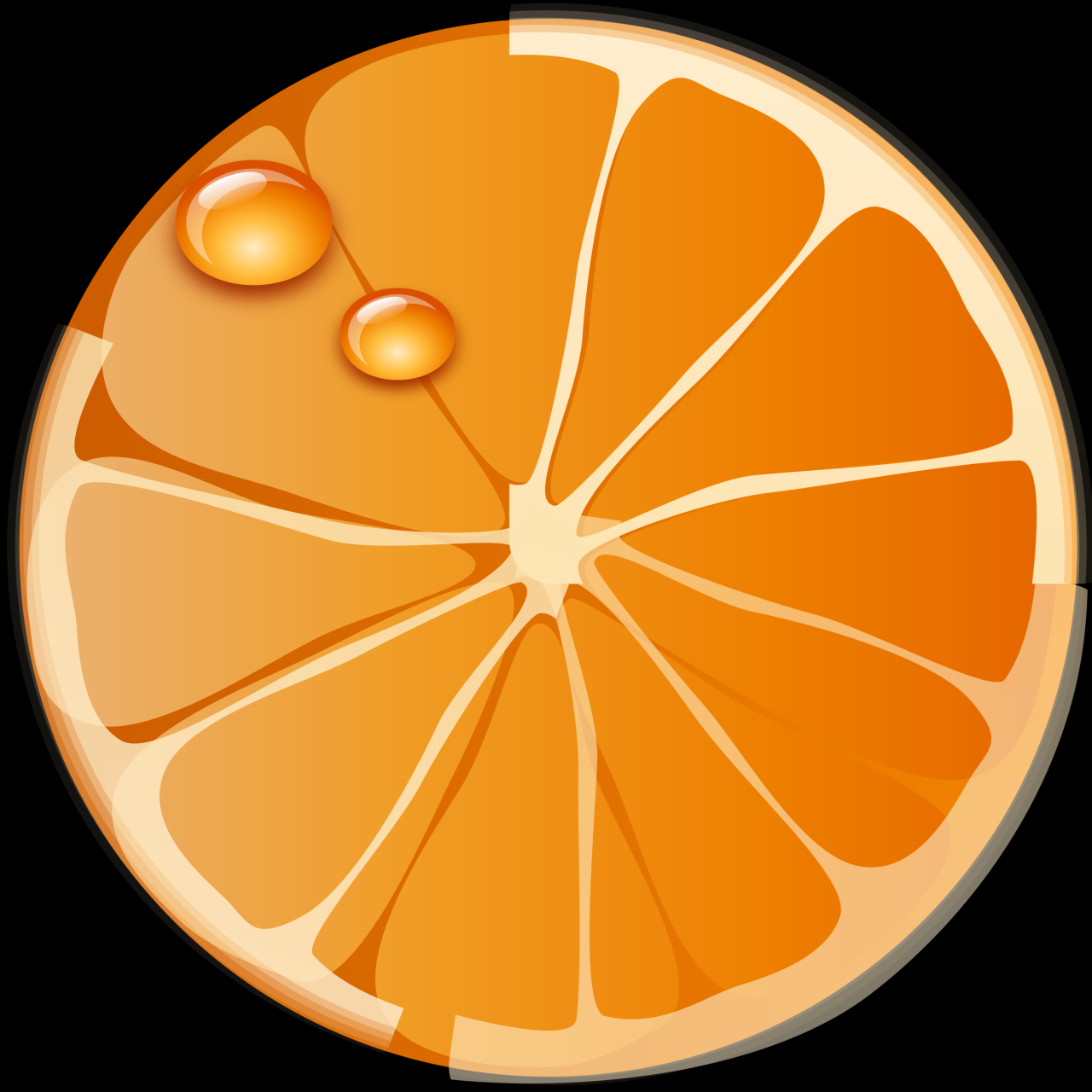 Clipart - Orange Clipart - Orange