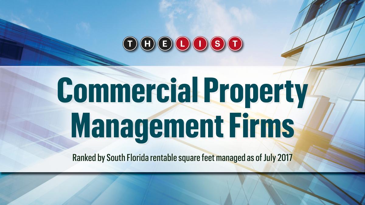 The List: Commercial Property Management Firms - South Florida Business ...