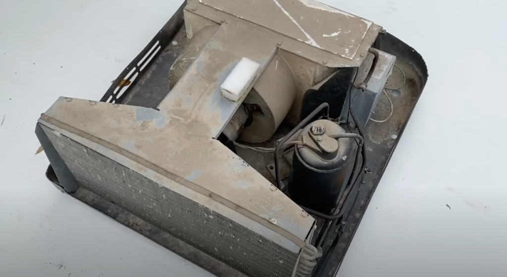 Replacing rv ac motor